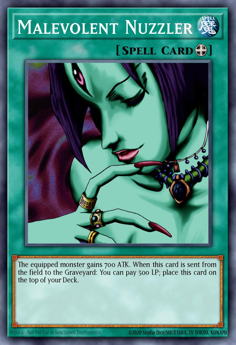 Malevolent Nuzzler [Mosaic Rare] BP02-EN132