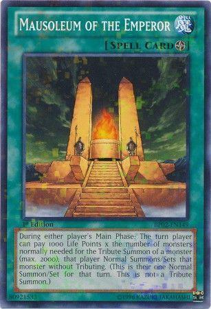 Mausoleum of the Emperor [Mosaic Rare 1st Edition] BP02-EN149
