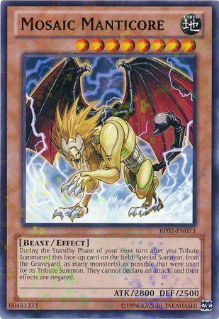 Mosaic Manticore [Mosaic Rare] BP02-EN073