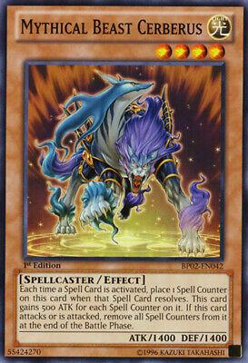 Mythical Beast Cerberus [1st Edition] BP02-EN042