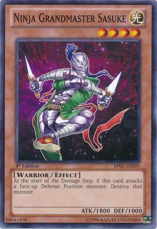 Ninja Grandmaster Sasuke [1st Edition] BP02-EN029