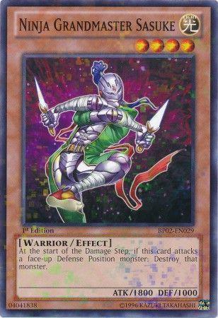 Ninja Grandmaster Sasuke [Mosaic Rare 1st Edition] BP02-EN029