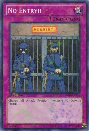No Entry!! [Mosaic Rare 1st Edition] BP02-EN190
