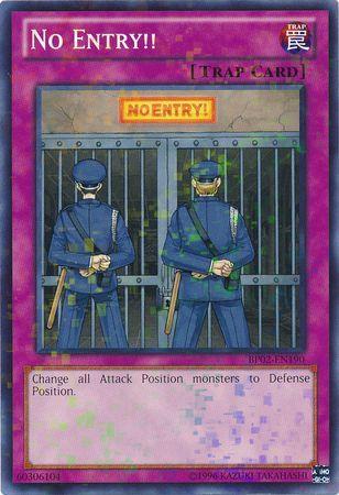 No Entry!! [Mosaic Rare] BP02-EN190