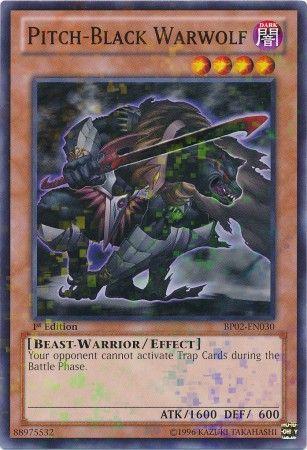 Pitch-Black Warwolf [Mosaic Rare 1st Edition] BP02-EN030