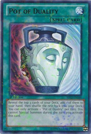 Pot of Duality [Mosaic Rare 1st Edition] BP02-EN160