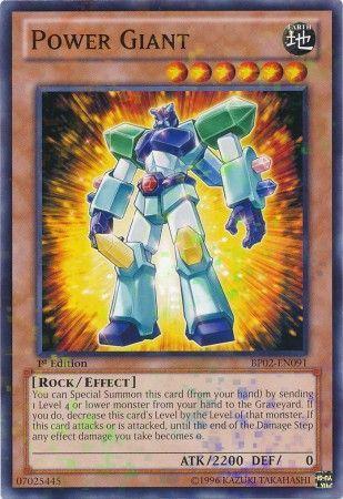Power Giant [Mosaic Rare 1st Edition] BP02-EN091