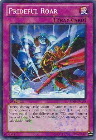 Prideful Roar [Mosaic Rare 1st Edition] BP02-EN199