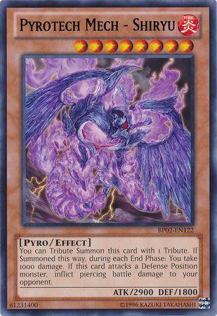 Pyrotech Mech - Shiryu BP02-EN122