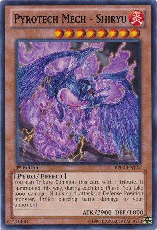 Pyrotech Mech - Shiryu [1st Edition] BP02-EN122