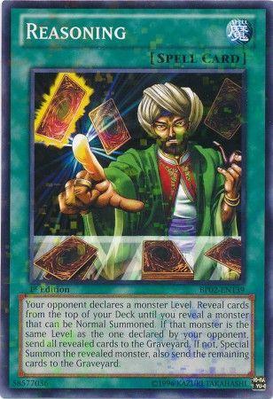 Reasoning [Mosaic Rare 1st Edition] BP02-EN139