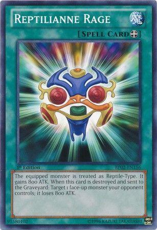 Reptilianne Rage [1st Edition] BP02-EN156