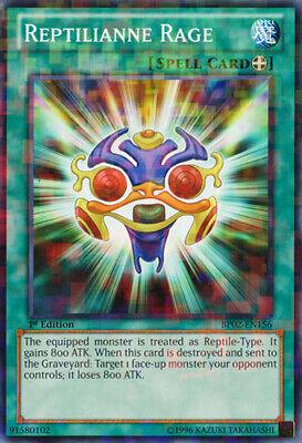 Reptilianne Rage [Mosaic Rare 1st Edition] BP02-EN156