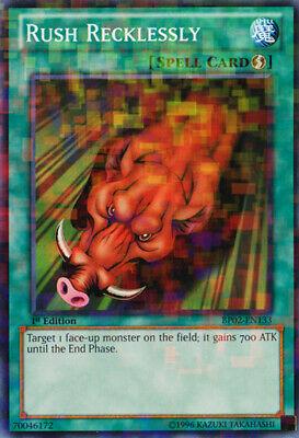 Rush Recklessly [Mosaic Rare 1st Edition] BP02-EN133
