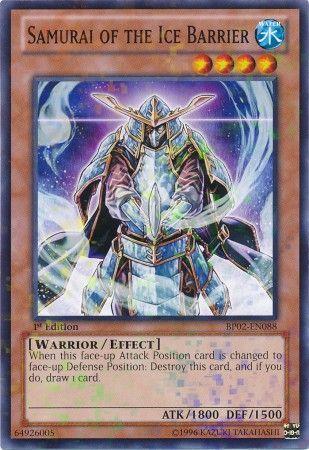Samurai of the Ice Barrier [Mosaic Rare 1st Edition] BP02-EN088