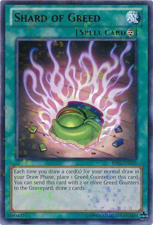 Shard of Greed [Mosaic Rare] BP02-EN165