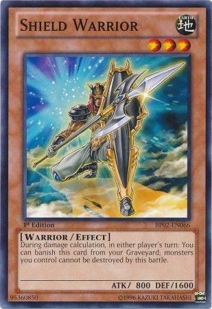 Shield Warrior [1st Edition] BP02-EN066