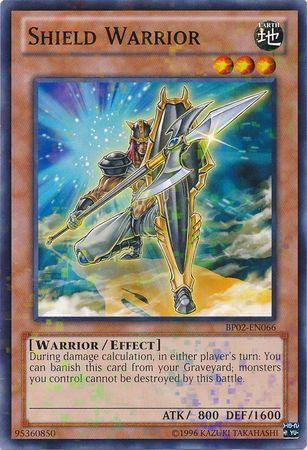 Shield Warrior [Mosaic Rare] BP02-EN066