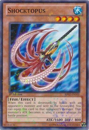 Shocktopus [Mosaic Rare 1st Edition] BP02-EN102