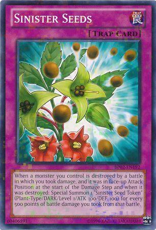 Sinister Seeds [Mosaic Rare] BP02-EN192