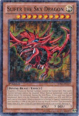 Slifer the Sky Dragon [1st Edition] BP02-EN127