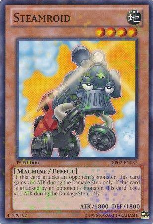 Steamroid [Mosaic Rare 1st Edition] BP02-EN037