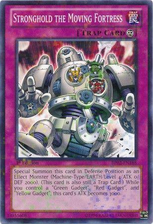 Stronghold the Moving Fortress [Mosaic Rare 1st Edition] BP02-EN188
