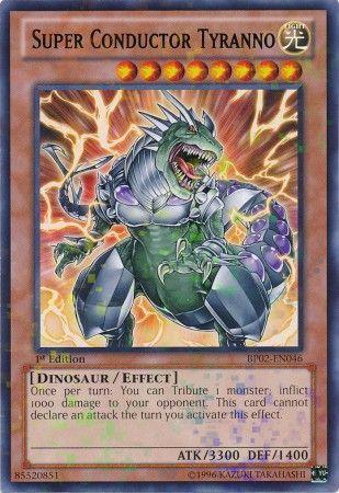 Super Conductor Tyranno [Mosaic Rare 1st Edition] BP02-EN046