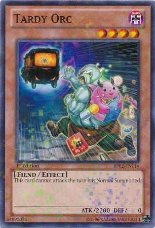 Tardy Orc [Mosaic Rare 1st Edition] BP02-EN114