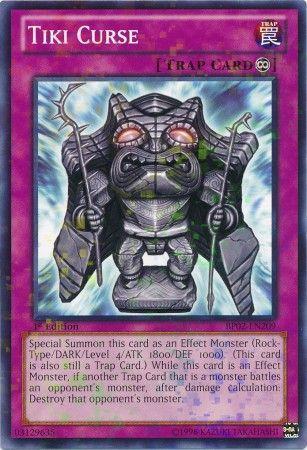 Tiki Curse [Mosaic Rare 1st Edition] BP02-EN209