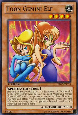 Toon Gemini Elf [1st Edition] BP02-EN033