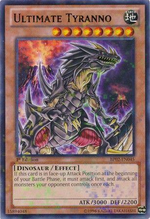 Ultimate Tyranno [Mosaic Rare 1st Edition] BP02-EN045