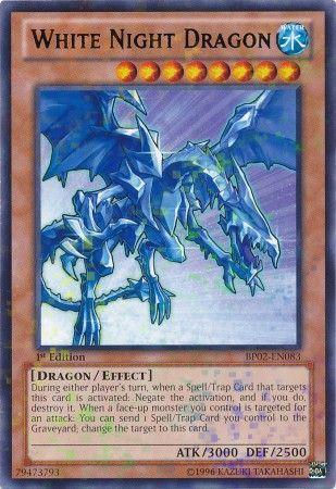 White Night Dragon [Mosaic Rare 1st Edition] BP02-EN083