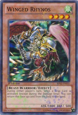 Winged Rhynos [Mosaic Rare 1st Edition] BP02-EN051