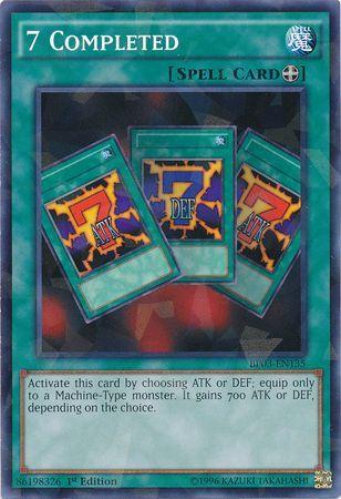 7 Completed [Shatterfoil Rare 1st Edition] BP03-EN135