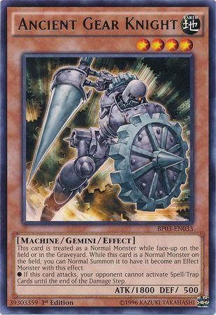 Ancient Gear Knight [1st Edition] BP03-EN033