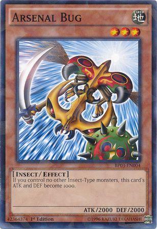 Arsenal Bug [Shatterfoil Rare 1st Edition] BP03-EN004