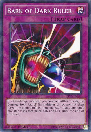 Bark of Dark Ruler [Shatterfoil Rare 1st Edition] BP03-EN191