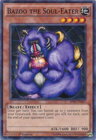 Bazoo the Soul-Eater [Shatterfoil Rare 1st Edition] BP03-EN002