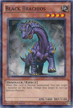 Black Brachios [Shatterfoil Rare 1st Edition] BP03-EN112