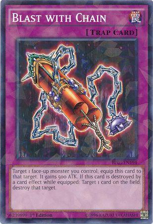 Blast with Chain [Shatterfoil Rare 1st Edition] BP03-EN194