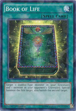 Book of Life [Shatterfoil Rare 1st Edition] BP03-EN145
