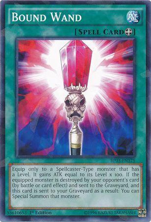 Bound Wand [Shatterfoil Rare 1st Edition] BP03-EN175