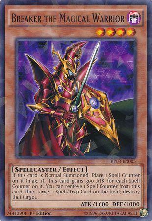 Breaker the Magical Warrior [Shatterfoil Rare 1st Edition] BP03-EN005