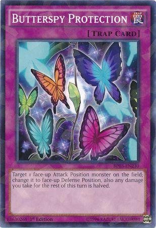 Butterspy Protection [Shatterfoil Rare 1st Edition] BP03-EN230