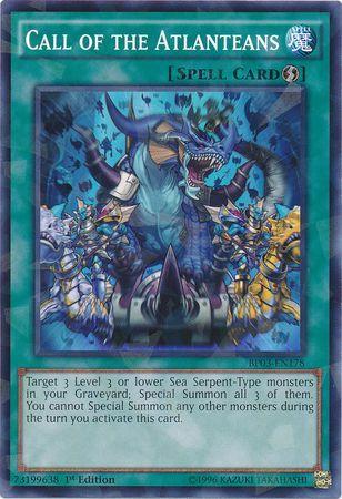 Call of the Atlanteans [Shatterfoil Rare 1st Edition] BP03-EN178
