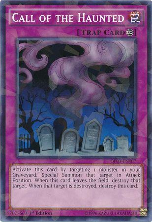 Call of the Haunted [Shatterfoil Rare 1st Edition] BP03-EN187