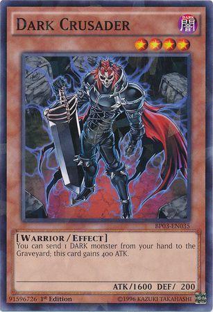 Dark Crusader [Shatterfoil Rare 1st Edition] BP03-EN035