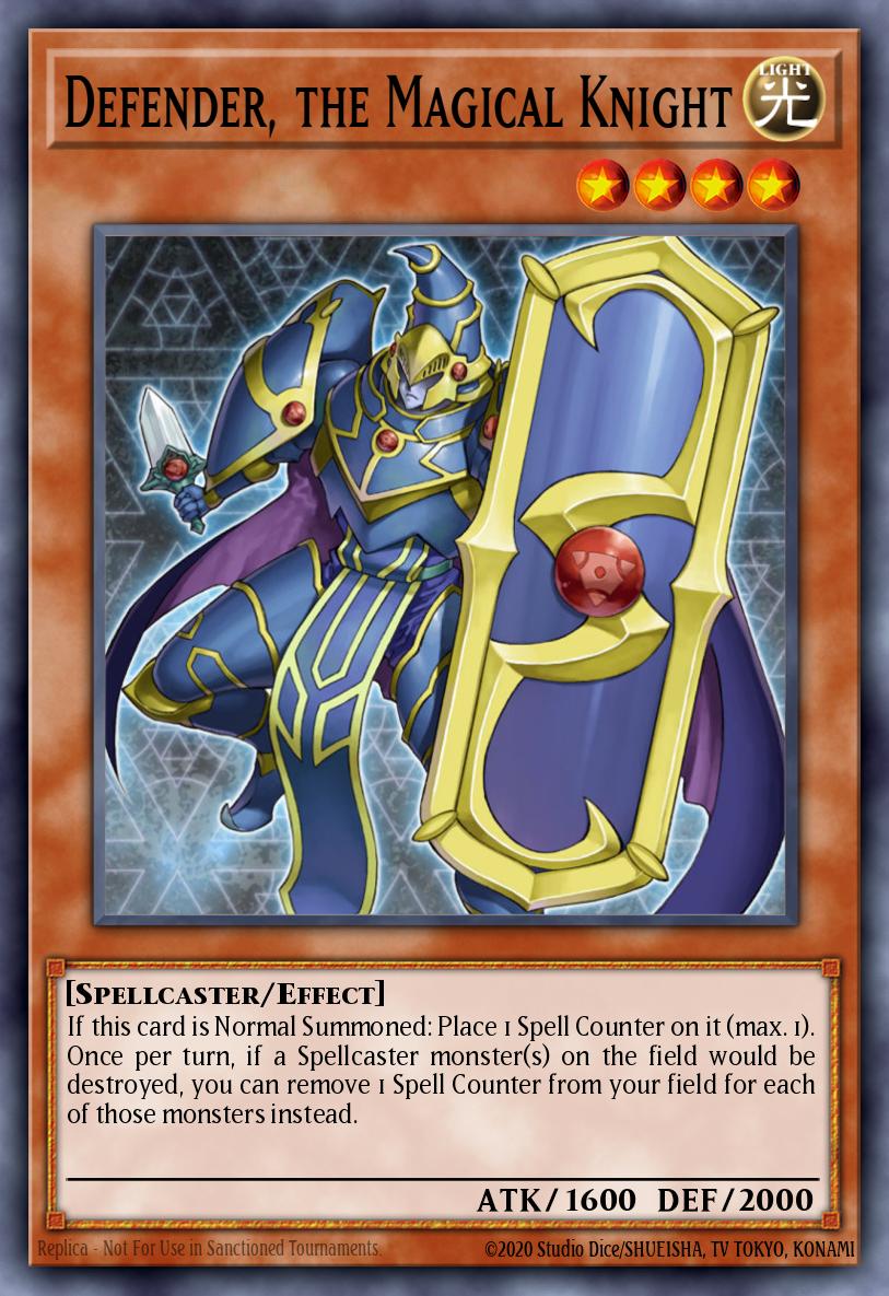 Defender, the Magical Knight [1st Edition] BP03-EN054