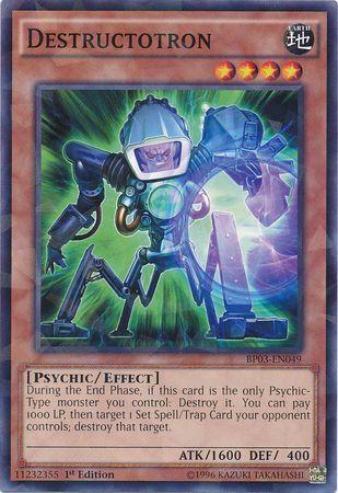 Destructotron [Shatterfoil Rare 1st Edition] BP03-EN049